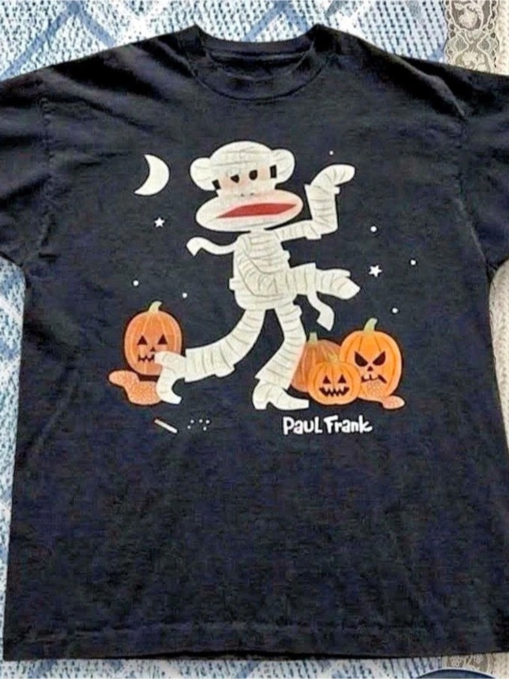 Paul Frank Mummy Julius Monkey Halloween T-Shirt Graphic Tee